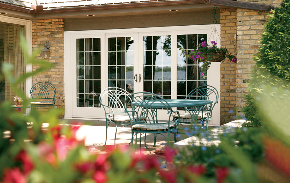 Doors Frenchwood gliding Four Panel Grilles Between the Glass Estate Hardware Doors Frenchwood gliding Four Panel Grilles Between the Glass Estate Hardware