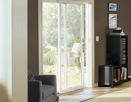 Doors Gliding Patio Door Permashield White Interior Estate Hardware Doors Gliding Patio Door Permashield White Interior Estate Hardware