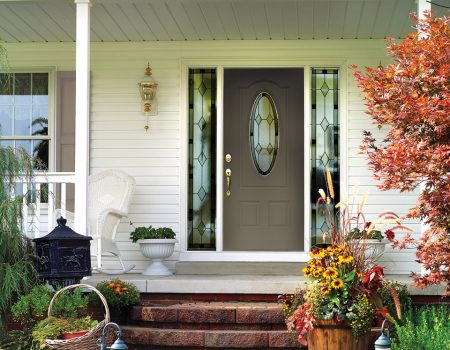 Oval Fiberglass Front Door