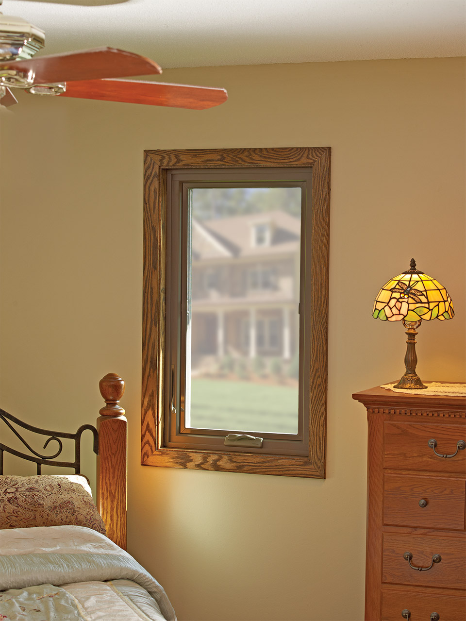 Windows Casement Terratone Interior With Stained Oak Trim Bedroom Windows Casement Terratone Interior With Stained Oak Trim Bedroom