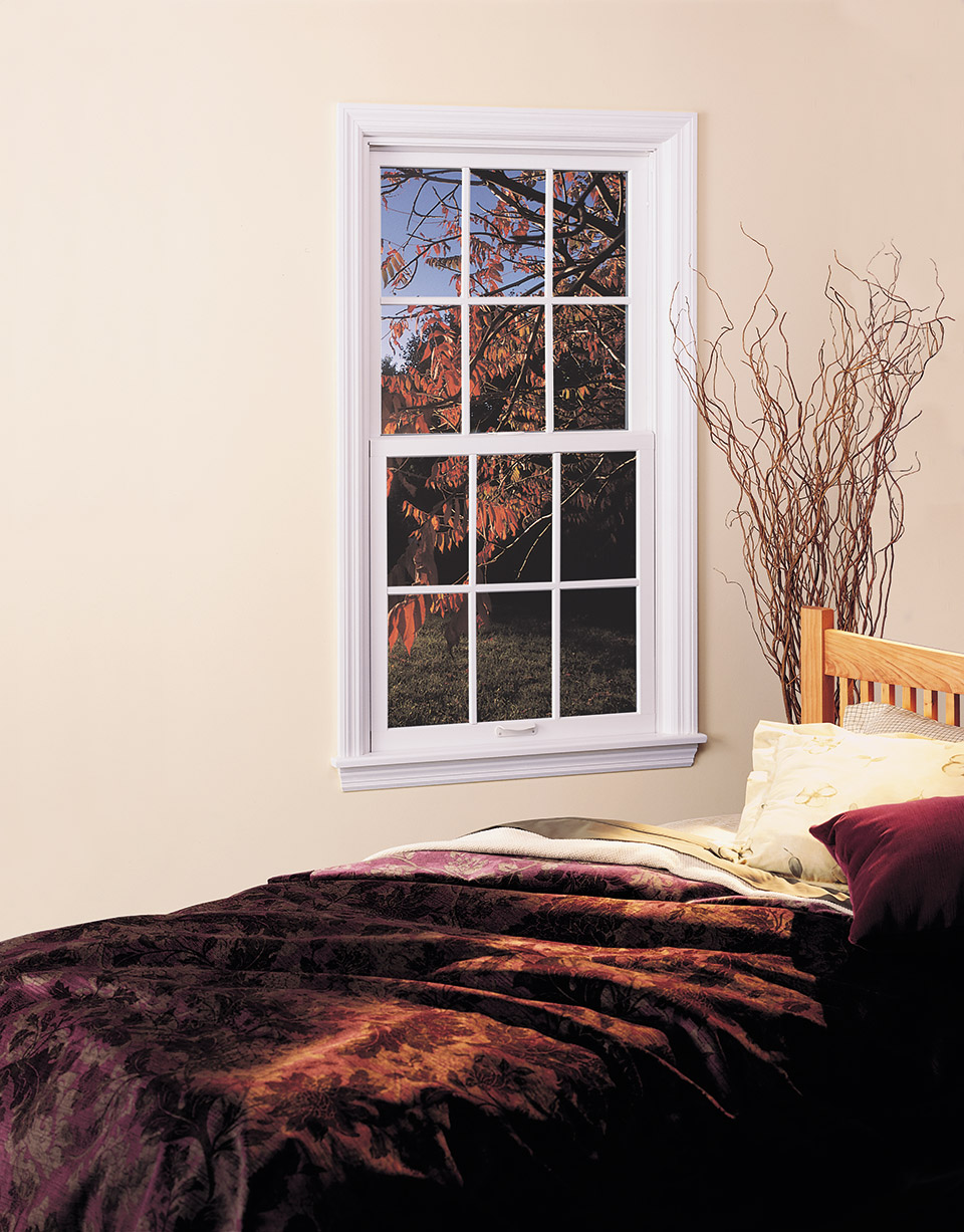Windows Double Hung Full Divided Lite Grilles White Interior (2) Windows Double Hung Full Divided Lite Grilles White Interior (2)