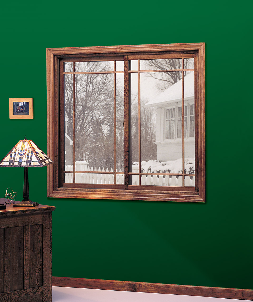 Windows Glider Oak Interior Wood Grilles Bedroom Winter Windows Glider Oak Interior Wood Grilles Bedroom Winter