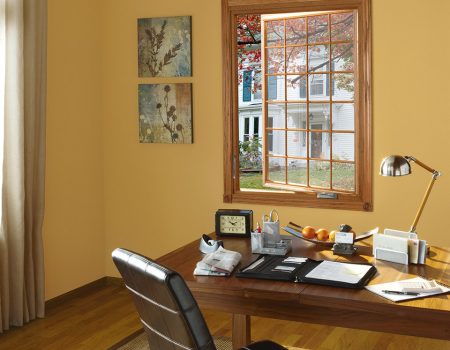 Windows Large Casement Under Specialty Shape Full Divided Lite Grills Oak Interior Stained Windows Large Casement Under Specialty Shape Full Divided Lite Grills Oak Interior Stained