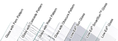 High Performance Low E4 Smartsun Glass